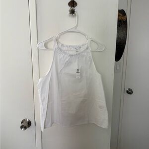 Banana Republic | Chic White Sleeveless Tank Top